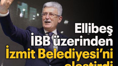 Ellibeş İBB üzerinden İzmit Belediyesi’ni eleştirdi